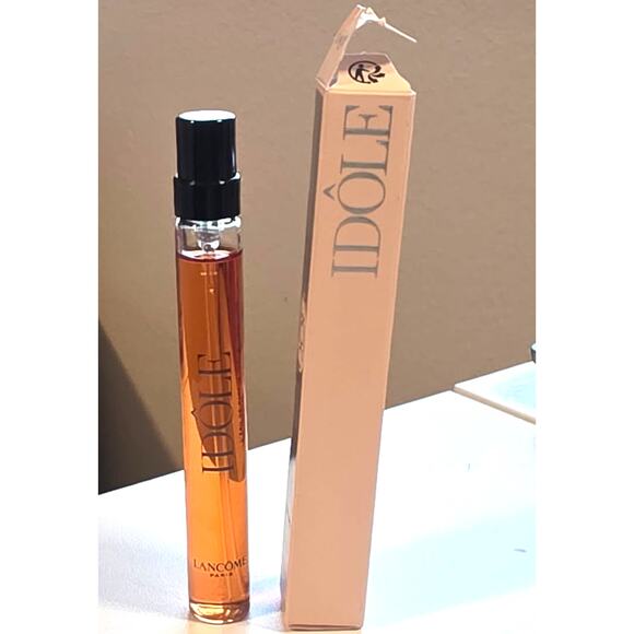 Lancôme Idôle Eau de Parfum Nectar EDP Travel Spray 10ml / New in Box - Picture 2 of 5